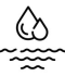 Water flooding icon